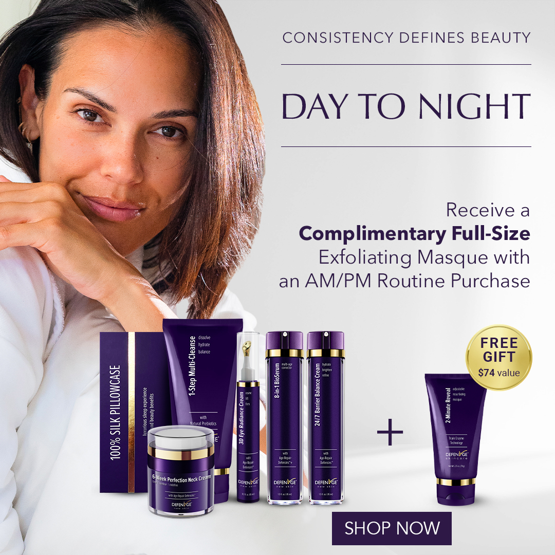 Complementary Masque with Purchase of Morning and Night Routine