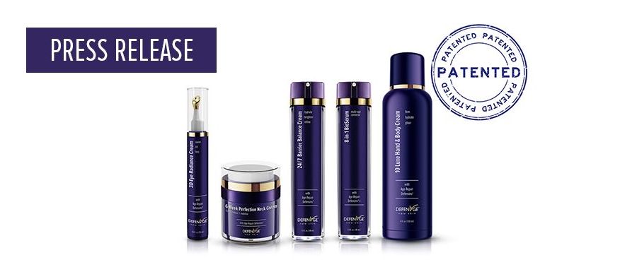 DefenAge® Skincare Announces Defensin Master Anti-Aging Patent for Signature Cell Stimulating Technology  DefenAge Celebrates With HUGE Black Friday Discounts