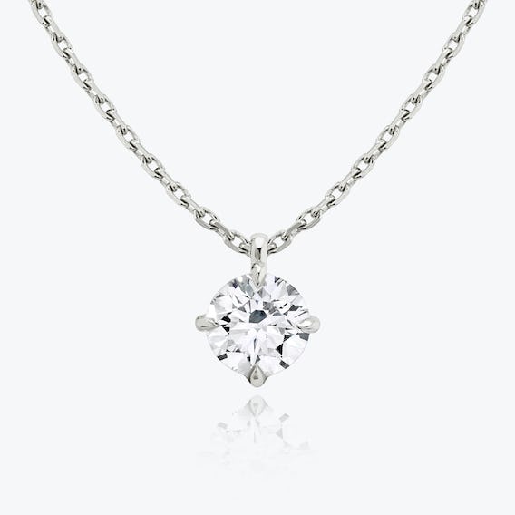 Vrai Diamond Pendant Necklace