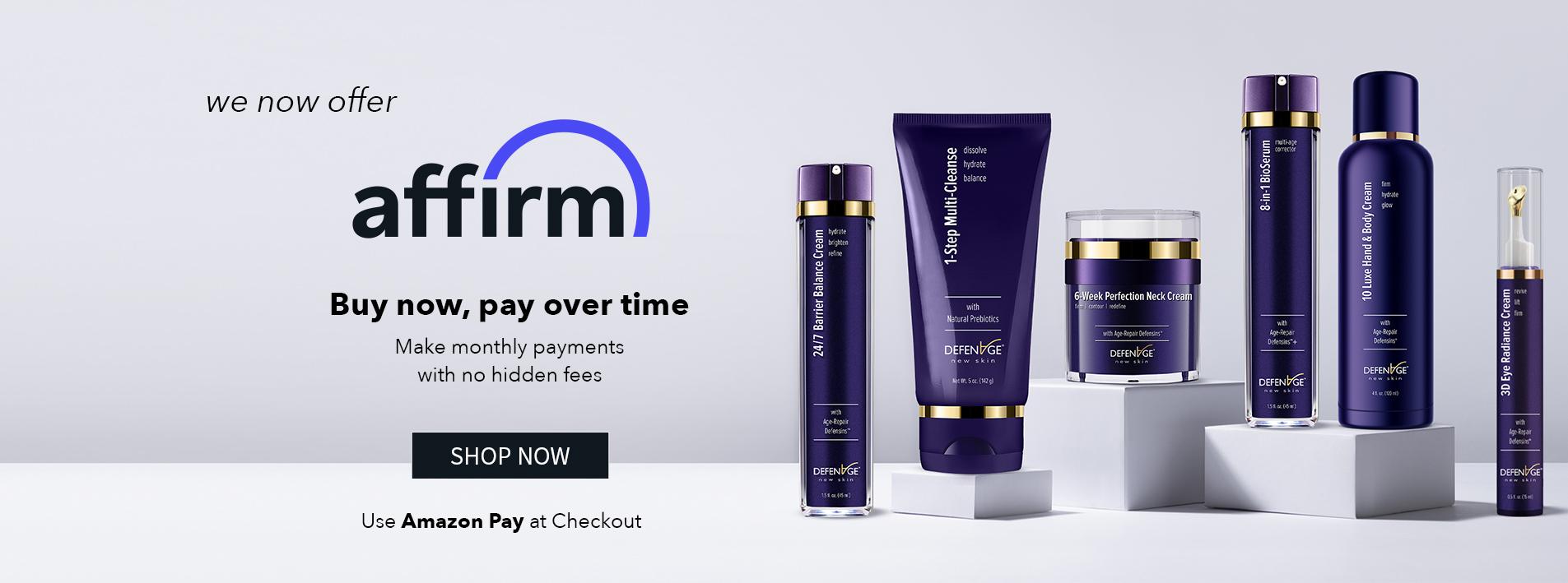 Buy Now, Pay Later with Affirm 